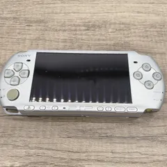 W-0109【ジャンク品】◆ SONY PSP-3000 本体 シルバー ◆