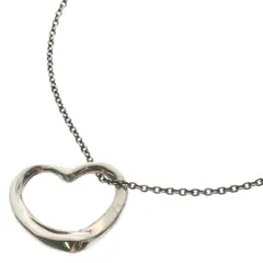 TIFFANY&Co (ティファニー) オープンハート ネックレス ペンダント シルバー チェーン SV925 4.5g