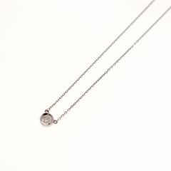 カルティエ ダムールネックレス XS ホワイトゴールド ディアマンレジェ