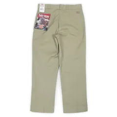ディッキーズ Dickies 未使用 デッドストック 90s 90年代 874 ワークパンツ MADE IN USA アメリカ製 ヴィンテージ 古着 定番 メンズ パンツ カーキ ベージュ W36 L30【中古】