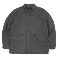 オールドギャップ OLD GAP 00s 2000年代 フィールドジャケット モッズコート ミリタリーモチーフ 珍品 USA ヴィンテージ アメリカ 古着 メンズ コート・ジャケット フェードブラック / 墨黒 L【中古】