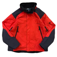 Polo by Ralph Lauren suki jacket ナイロンジャケット 赤×紺 XXLサイズ No.EA201