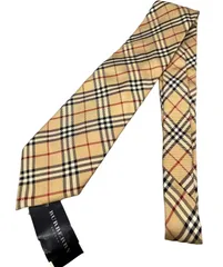 BURBERRY バーバリー ノバチェック シルク100%ネクタイ