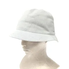 KANGOL カンゴール バケットハット 表記サイズ:L ロゴ刺繍/ポリエステル    ホワイト ユニセックス / 240001187203