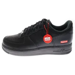 NIKE (ナイキ) ×SUPREME AIR FORCE 1 LOW シュプリーム エアフォース 1 ローカットスニーカー ブラック US8/26cm CU9225-001