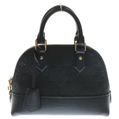 LOUIS VUITTON (ルイヴィトン) モノグラム ・アンプラント ネオアルマBB ノワール レザー ショルダーバッグ M44829 ICタイプ