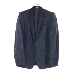 DOLCE & GABBANA (ドルチェアンドガッバーナ) ドット柄 タキシードジャケット ブラックのサムネイル