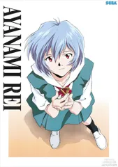 SEGA プライズ用 中山勝一 新世紀エヴァンゲリオン(綾波レイ) B2ポスター