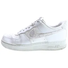 NIKE (ナイキ) WMNS AIR FORCE 1 LOW 07 ESSENTIAL WHITE PAISLEY エアフォースワンローホワイトペイズリースニーカー ホワイト US12/29cm DJ9942-100