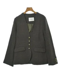 SLOBE IENA ノーカラージャケット レディース 【古着】【中古】【送料無料】