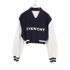 ジバンシィ GIVENCHY ブルゾン ウール レザー ジャケット レディース Used Bのサムネイル