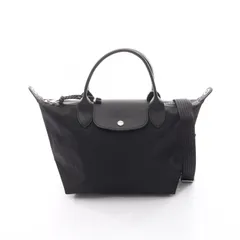 ロンシャン Longchamp トートバッグ ル プリアージュ エナジー S トップハンドル L1512HSR001L1512HSR0 ブラック キャンバス レザー 2wayショルダーバッグ レディース