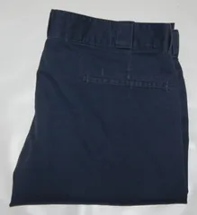送料無料! USED Dickies ディッキーズ ワークパンツ スキニーストレート NAVY W36　WP-58