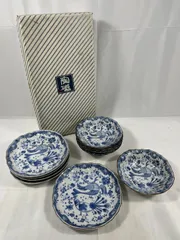 MARUKO　T-2　赤峰　花鳥スープ　陶磁器　陶器　磁器　皿　鉢　中皿　中鉢　食器　キッチン　昭和レトロ　昭和　レトロのサムネイル