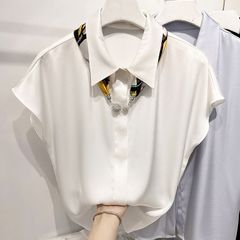ヴィクター&ロルフ VIKTOR&ROLF シャツ 半袖 ビジュー 40 白 - メルカリ