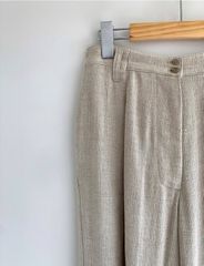 f*n様 【美品】anuans アニュアンス サテンプリーツブラウス