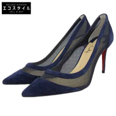 Christian Louboutin クリスチャンルブタン 美品 GALATIVI メッシュ ヒールパンプス レディース 36 36