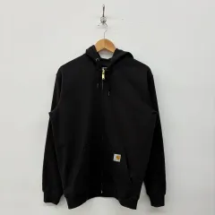 Carhartt カーハート ブラック ジップアップパーカー メンズ/S