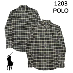 ポロラルフローレン スリムフィット チェックシャツ S