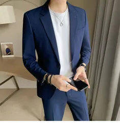 ビジネスカジュアルスーツ 無地 パンツ ジャケット ３色