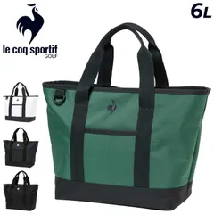 ルコックゴルフ カートバッグ 約6L ゴルフバッグ トートバッグ メンズ レディース le coq sportif golf カートポーチ 手提げ 手持ち 鞄 ラウンドバッグ ゴルフトート   男女兼用  GOLF /LG6STT41M