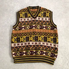 美品 roberto collina 上質・肉厚ウール素材 フェアアイル ニット ベスト ロベルトコリーナのサムネイル