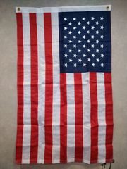 日本国内米軍基地入手】米国製 Annin（アンニン）社製 星条旗 刺繍仕様