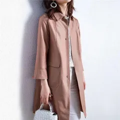 トレンチコート コート レディース 春 秋冬 スプリングコート カーディガン ロング デザイン きれいめ カジュアル 通勤 通学 入園式
