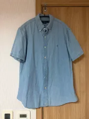XL ポロラルフローレン スリムフィット デニム 半袖 シャツ