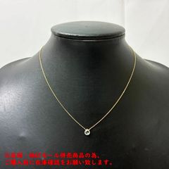 AHKAH◇ブリリアンダイヤネックレス18Kイエローゴールド 0.05ct - メルカリ
