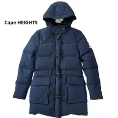 ケープハイツ Cape HEIGHTS DALMENY レディース ダウン ダッフルコート ネイビー S  ダルメニー 定価5.9万 極美品 タグ付 紺 アウター