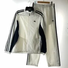 〇〇adidas アディダス ウインドブレーカー ジャケット＆パンツ SIZE M JD2006 ホワイト