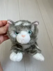 グレー 猫 ぬいぐるみ