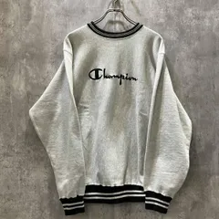 90-00s Champion REVERSE WEAVE スクリプトロゴ 刺繍タグ スウェット size XL グレー チャンピオンリバースウィーブ 