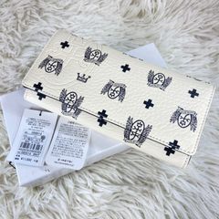 【希少】ヴィヴィアンウエストウッド 長財布　スカルデザイン 白　廃盤 希少】ヴィヴィアンウエストウッド 長財布 スカルデザイン 白 廃盤