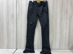 GUAPI PREMIUM スパイク付き ブラックデニムパンツ サイズ30 - メルカリ