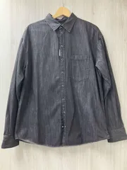 DSQUARED2 ディースクエアード 長袖デニムシャツ サイズ48 ブラック
