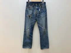 Levi's リーバイス 501XX復刻 ボタン裏555 47501 0117 W31 L36 穴あき 汚れ有り 米国製 ボタンフライ メンズ
