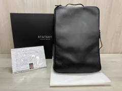 ［箱付き］STATUSY il modo SQUAIR ステータシー ビジネス バックパック 持ち手側，右側表，裏少々汚れあり