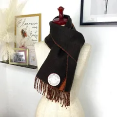 新品 Lune jumelle マフラー ブラウン レディース ストール アクリル100% 上品 やさしい 肌触り プレゼント ギフト 通勤 通学 デイリー お出かけ 秋 冬 防寒 シンプル おしゃれ 人気 定番 プレゼント 贈り物 高級 高見え 可愛い 茶色