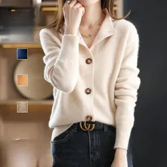 ニット セーター ボタン ハイネック ニットカーディガン 2way 長袖 レディース トップス