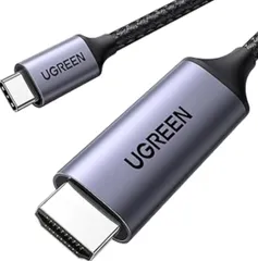 【1m】UGREEN USB Type C HDMI 変換ケーブル 1M 4K@60Hz USB C HDMI 変換 【単方向通信】【DP Altモードを含むUSB-Cだけ対応】Thunderbolt 3/4