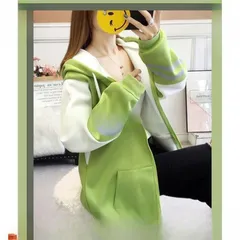 パーカー レディース ロング丈 厚手 前開 長袖 ゆったり 体型カバー フード付き 大きいサイズ プルオーバー ァション カジュアル アウター 秋 冬