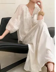 ブラウス オシャレ スカートセット 抜け感が長袖