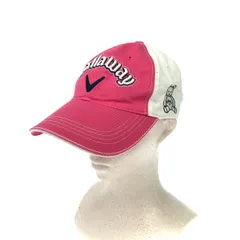 Callaway キャロウェイ キャップ 表記サイズ:F ロゴ刺繍/コットン    ピンク レディース / 240001187107のサムネイル