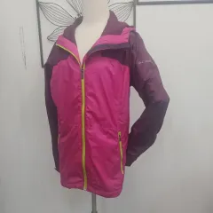 Columbia コロンビア ピンク/パープル レディース ウィンドブレーカー ジャケット Mサイズ