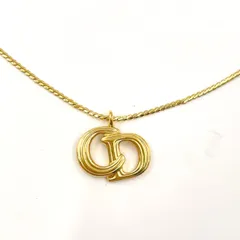 Christian Dior CDロゴ GP ゴールド ネックレス
