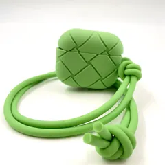 BOTTEGA VENETA イントレチャート イヤホンケース ラバー ライトグリーン AirPods Proケース 710142 VOETO