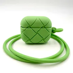 BOTTEGA VENETA イントレチャート イヤホンケース ラバー ライトグリーン AirPods Pro 710142 VOEYO