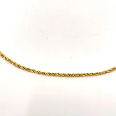 Christian Dior チェーン GP ゴールド ネックレス